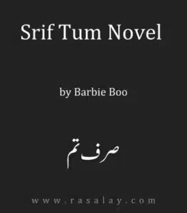 pdf book cover of Srif Tum novel by Barbie Boo